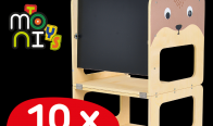 Игра Спечелете обучителни кули Монтесори и ваучери за Billa