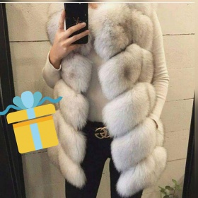 Спечелете елек от естествен косъм от лисица!