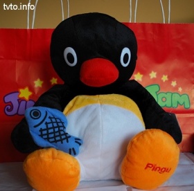 15 плюшени пингвинчета Пингу в коледната игра на JimJam и Tvto.info!