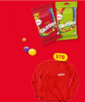 Спечелете 570 свежи награди от Skittles и Kaufland