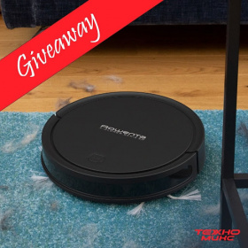 Спечелете прахосмукачка робот Rowenta 