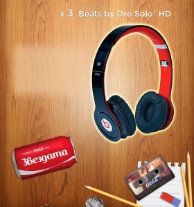Напиши припев за Coca-Cola Happy Energy Tour и можеш да спечелиш слушалки Beats by Dre Solo HD
