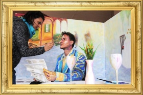 Впиши приятелите си в картини от твоя ден и спечели "жив" портрет или дигитална фоторамка