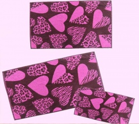 Играйте и спечелете романтична хавлиена кърпа "Свети Валентин"