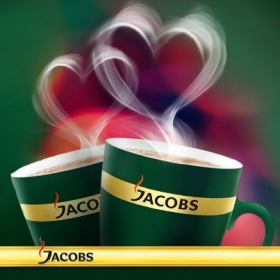 Докосни се до "Сърцето на Чаромата" и спечели романтична вечеря, Чароматно кафе за 1 година или 10 комплекта чаши Jacobs Monarch