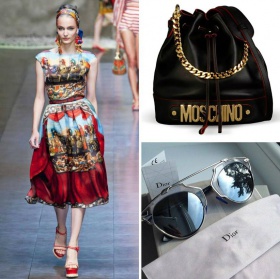 Спечелете рокля Dolce&Gabbana, чанта на Moschino и очила Dior So Real