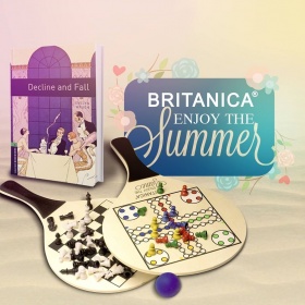 Спечелете чудесен комплект летни игри и книга от BRITANICA