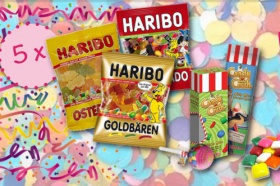 Спечели желирани бонбони HARIBO и сладки изненади от Candy Crush